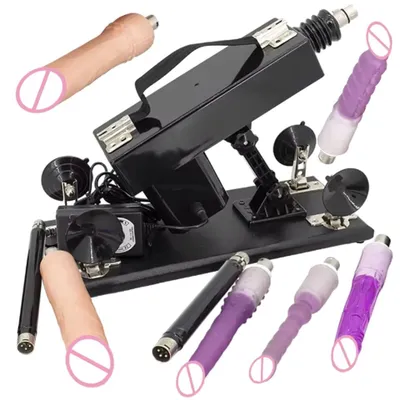 Imagen del producto de Sexmaschine, velocidad ajustable, varios accesorios, yo