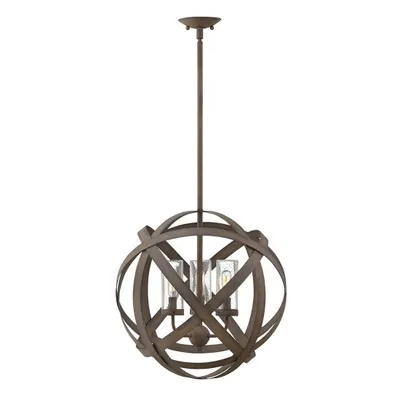 Produktbild von Elstead Carson Außen-Kronleuchter E14 3-fach Vintage Eisen IP44