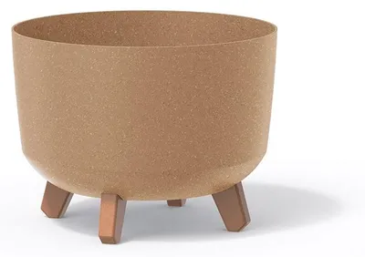 Produktbild von Prosperplast Blumentopf GRACIA Eco Wood Standard Natur 33,9 cm