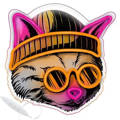 Produktbild von Forever Light Neon LED "Dream Cat" | Multicolor