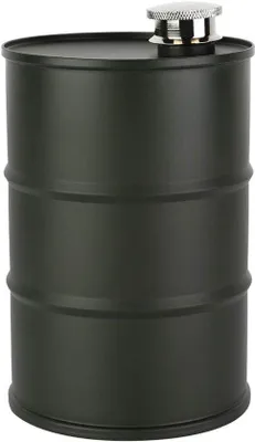 Obrázok produktu pre Nerezová fľaša 700 ml s viečkom, zelená, veľká, prenosná