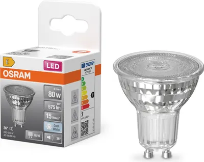 Zdjęcie produktu dla OSRAM LEDRefl PAR16 6,9W GU10 575lm 4.000K 36° 351774 4099854457401