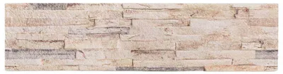 Image de Panneaux muraux vidaXL, lot de 10, blanc et rouge, 100 x 25 cm, mousse EPS