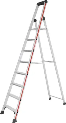Obrázek produktu pro 402608 Jednostranná žebříková konstrukce s platformou, 8 schodů