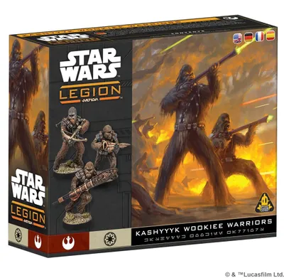 Immagine prodotto di Guerre stellari Legione Kashyyyk Guerrieri Wookie