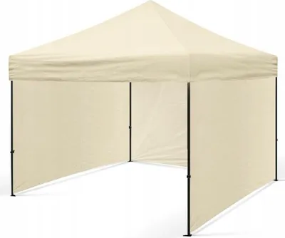 Produktbild von BDW Pavillon, Zelt, Partyzelt für Garten, Terasse, Messe - Pavillon, Beige