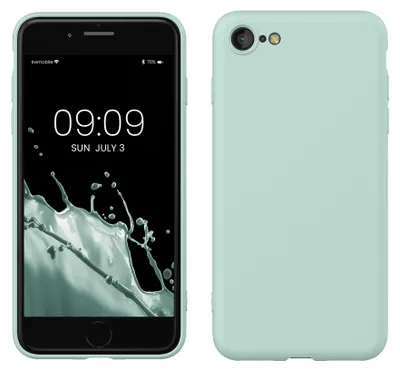 Produktbild von kwmobile Handyhülle für iPhone SE 2022 Hülle / iPhone SE 2020 / iPhone 8 / iPhone 7, für iPhone SE Hülle - Schutzhülle für kabelloses Laden - Case in