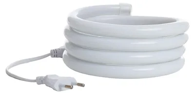 Produktbild von LED-Streifen Neon Dimmbar 220V Orange Rund 360 9W/m Schnitt 100cm IP67 nach Maß 25 m