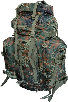 Produktbild von Bundeswehr Rucksack Trekkingrucksack BW Mountain 100L Wanderrucksack Flecktarn