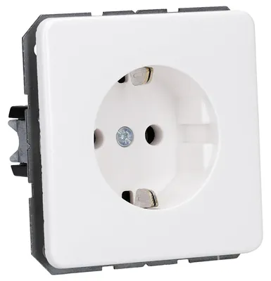 Produktbild von Jung Schuko Steckdose 16 A 250 V alpinweiß