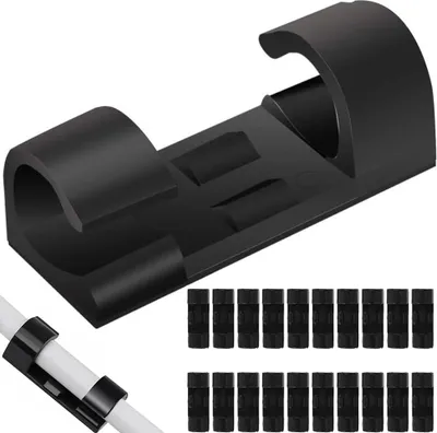 Zdjęcie produktu dla Verk 06289 Uchwyt na kabel 20 sztuk