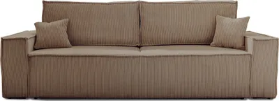 Produktbild von Best Mobilier Dellia, Graubraun, 3 Sitz(e), Dellia, Samt, Kunststoff, 2 Jahr(e)