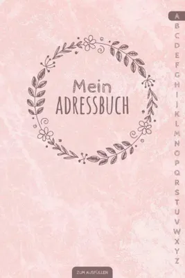 Produktbild von Famanu Adressbuch A5 mit Telefonregister und Geburtstagskalender - Alphabetisch A-Z