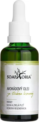 Produktbild von Soaphoria Avocadoöl, kaltgepresst mit Pipette 50 ml