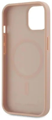 Produktbild von Karl Lagerfeld Leather Monogram Metal Logo Iphone 15 Handyhülle    One Size