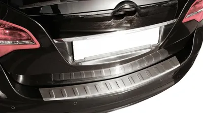 Für Opel Meriva B ab 2010-2017 LADEKANTENSCHUTZ Edelstahl MATT Leiste Schutz in der Farbe von Recambo e.K.