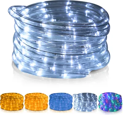 Immagine prodotto di Hengda 20M LED corda luminosa corda luminosa per esterni e interni con 480 LED luci di Natale decorazione natalizia bianco freddo