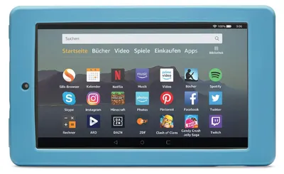 Immagine prodotto di Custodia resistente agli urti Nupro per tablet Fire HD 7, colore blu scuro
