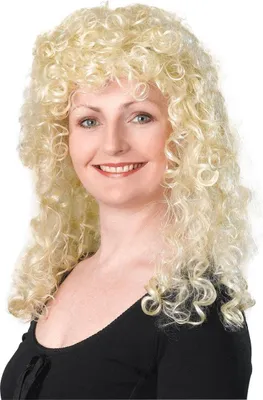 Obrázok produktu pre Bristol Novelty Dámska parochňa s dlhými vlasmi a kučerami BN154 (jedna veľkosť) (blond)