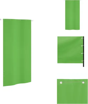 Produktbild von vidaXL Balkon-Sichtschutz Hellgrün 120x240 cm Oxford-Gewebe -  Sonnenschirme & Sonnenschutze