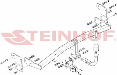 Produktbild von Z546688 Anhängerkupplung passend für HYUNDAI i30 III 2017-2020 starr