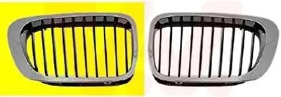 Zdjęcie produktu dla VAN WEZEL 0647518 Kratka chłodnicy do BMW 3 Coupe (E46) – prawa strona, czarna