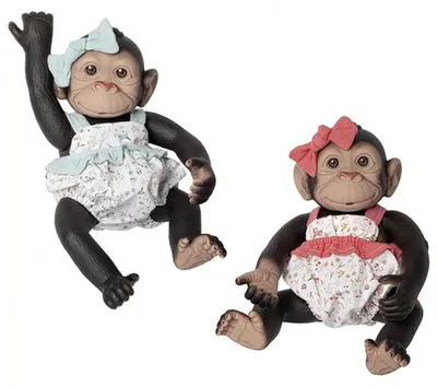 Produktbild von Rosa Toys Monkey 35 Cm Reborn-baby Rosa Kinder Rosa One Size
