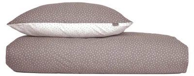 Produktbild von SCHIESSER Bettwäscheset Millie | Floral | Renforcé | 2-teilig | 100% Baumwolle | Angenehm weich & glatt | YKK-Reißverschluss | 135x200 cm + 80x80 cm | Taupe