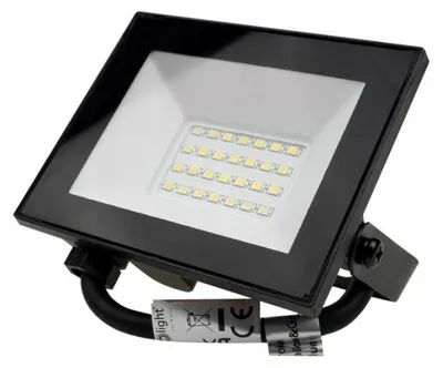 Zdjęcie produktu dla Reflektor LED 20W, 6500K, 1800 lm, IP65, do użytku zewnętrznego