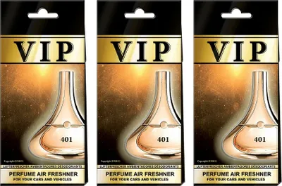 Obrázek produktu pro 3x vůně do auta VIP 401, osvěžovač vzduchu do auta, vonný strom do auta, příslušenství do auta, dávkovač vůně
