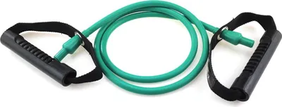 Image de Body Tube avec poignées ergonomiques Dittmann couleur verte - Résistance moyenne Poignées ergonomiques