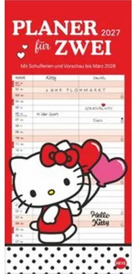 Produktbild von Hello Kitty Planer für zwei 2027