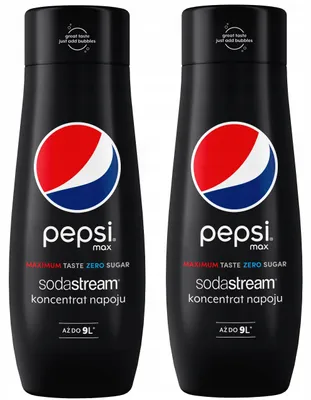 Produktbild von 2er Set SodaStream Konzentrate 2x Pepsi MAX
