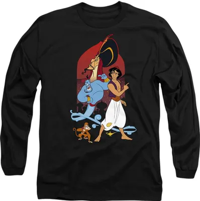 Immagine prodotto di Aladdin - T-shirt uomo/donna unisex TV14504 (S) (Nero)
