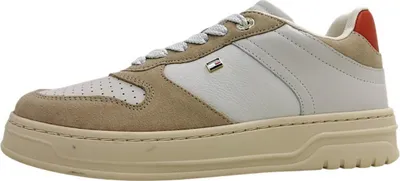 Produktbild von Tommy Hilfiger TH Sporty Cupsole sportlicher Schnürer Beige in Gr. 42