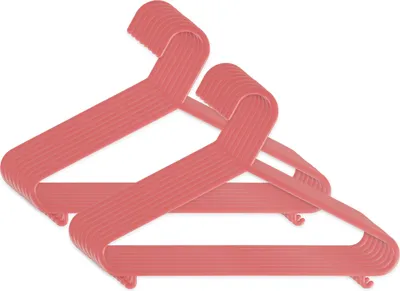 Produktbild von Bieco Kleiderbügel Kinder 16 St. Berry | Länge ca. 30cm | Baby Kleiderbügel | Kunststoff Kleiderbügel Kinder | Baby Organiser Für Kleiderschrank | Clothes Hangers
