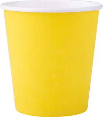 Image de Gobelets en carton, 25 pièces, jaunes, 200 ml - taille unique