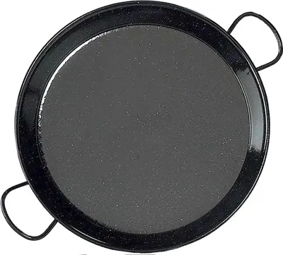 Obrázek produktu pro Tradiční ocelová smaltovaná pánev na paellu ø55 cm (pro 16 osob). vaello