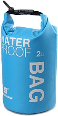 Produktbild von Famanu wasserdichte Tasche - Schwimmende Aufbewahrungstasche - 2 Liter - Blau