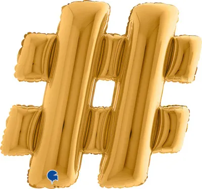 Produktbild von Riesenbuchstabe Folienballon 40"/102cm | Gold #