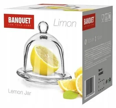 Produktbild von Banquet Glasbehälter für Zitrone Lebensmittel 12,5 cm