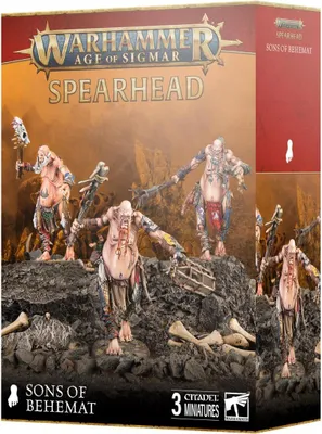 Produktbild von Warhammer Age of Sigmar Spearhead Sons of Behemat