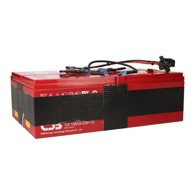 Obrázok produktu pre Batéria pre elektrický skúter Mach1 48V 4x 12Volt 15Ah CSB batéria Plug & Play