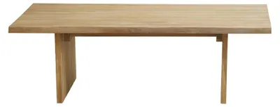 Produktbild von Couchtisch Teakholz massiv 120 cm Holz