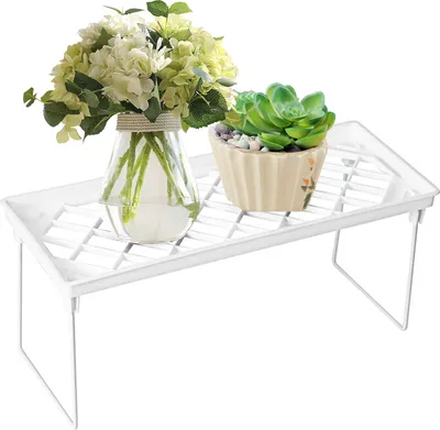 Produktbild von Stapelbare Arbeitsplatte Regal Schrank Schrank Organizer Multifunktionale pr?gnante Kš¹che Lagerregal Faltbare Lagerregal Kleine,S Lagerregal fš¹r Badezimmer Speisekammer