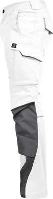 Produktbild von Leibwächter Bundhose Herren Flex-Line FLEXH24 Gr. 46 weiß/grau