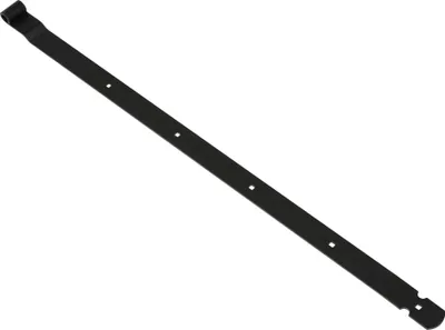 Produktbild von Ladenband Gekröpft Schwarz 100 cm Halbmond - Pro Stück