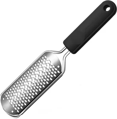 Imagen del producto de Lima para pies de acero inoxidable, removedora de callos, resistente a la corrosión, apta para pies secos y húmedos