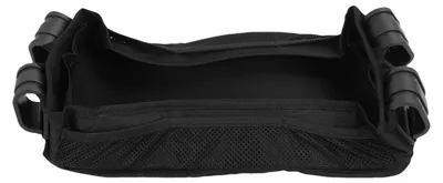 Produktbild von Snacktablett für Kinderwagen, extra stabiler Boden, auslaufsichere Befestigung mit seitlichen Netztaschen (Größe S)