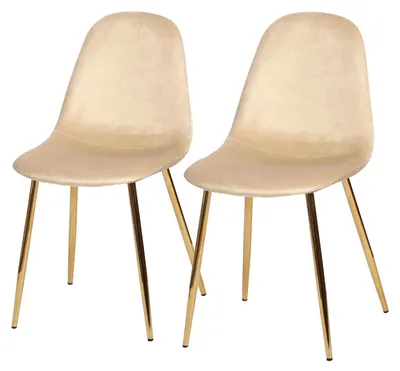 Produktbild von home24 Esszimmerstuhl-Set - Samt